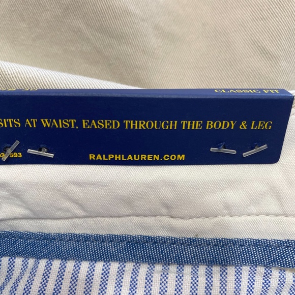 Polo Ralph Lauren Khaki Classic Fit Pants NWT - Picture 7 of 13